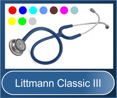 Littmann Classic III - je vhodný pro všechny kategorie lékařů