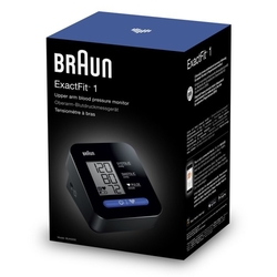 Tlakoměr Braun ExactFit™ 1 BUA5000 ALL BLACK