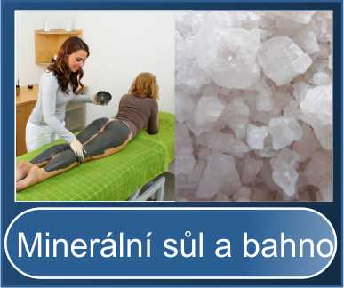 Minerální sůl, bahno a koncentráty