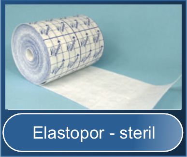 Elastopor Steril - samoadhezivní netkané krytí s absorpční vložkou, sterilní