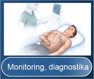 Pro klidové vyšetření, monitoring a diagnostiku