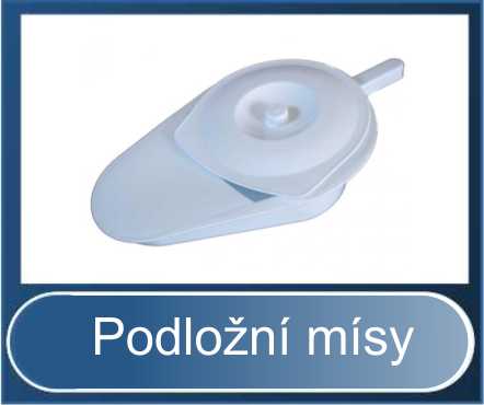 Podložní mísy a lahve na moč