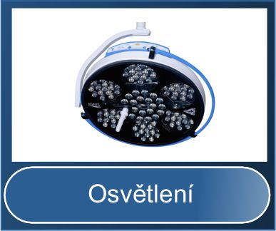 Vyšetřovací, zákrokové a operační světla