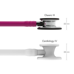 Fonendoskop Littmann Classic III STETOSKOP LITTMANN CLASSIC III MIRROR 5862 MALINOVÝ - 3M™ LITTMANN® lékařský stetoskop 