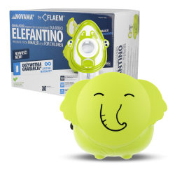 Dětský inhalátor Novama Elefantino, 2 masky 