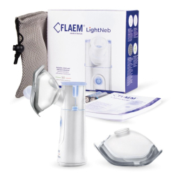 Tichý membránový inhalátor FLAEM LIGHTNEB NEW MESH techniologie - přenosný