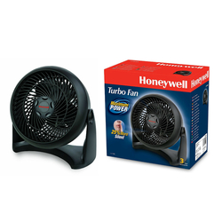 Podlahový a nástěnný ventilátor Honeywell Turbo Fan HT-900E, Ø 26 cm, 40 W, černá