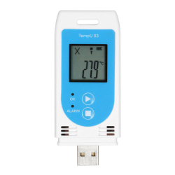 USB Dataloger TEMPU 03 pro sledování teploty a vlhkosti včetně kalibrace teploty a vlhkosti