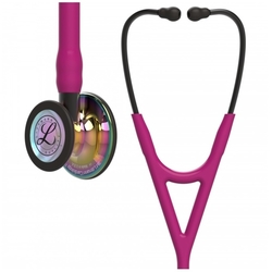 Fonendoskop Littmann IV cardiology - 3M™ LITTMANN® - malinová hlavice High Polish RainbowFinish, smoke,lyra smoke - kouřová edice