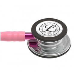 Fonendoskop Littmann Classic III mirror 5962 růžová / smoke - 3M™ lékařský stetoskop