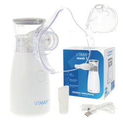 Tichý membránový inhalátor VITAMMY MESH 1 Mesh technologie, USB nabíjení