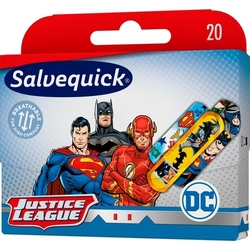 SALVEQUICK JUSTICE LEAGUE VODĚODOLNÁ NÁPLAST 20 KS