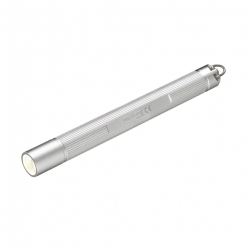 Diagnostická tužková svítilna PRECISIANA BASIC LIGHT - stříbrná