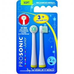 Náhradní koncovky ke kartáčku VISIOMED PROSONIC MICRO Junior - 2 ks v balení