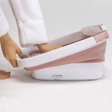 Hydromasážní vana, skládací, vyhřívaná REVLON FOLDABLE FOOTSPA RVFB7034E