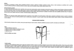 Chodítko čtyřb. skládací, krok.,model Dual,81-98cm,do 136kg /2 účelové/2FS