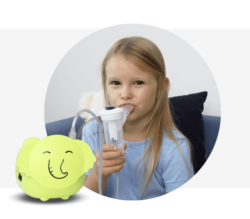 Dětský inhalátor Novama Elefantino, 2 masky 