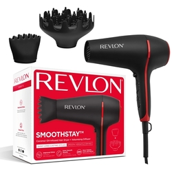 Vysoušeč vlasů s difuzérem a koncentrátorem Revlon Smoothstay RVDR5317E s kokosovým olejem