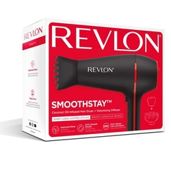 Vysoušeč vlasů s difuzérem a koncentrátorem REVLON SMOOTHSTAY RVDR5317E s kokosovým olejem