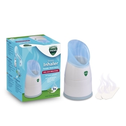 VICKS V1300 NEW Steam Inhaler -  parní inhalátor, který zmírňuje příznaky nachlazení a chřipky.