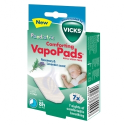 Vicks PEDIATRIC VAPOPADS - rozmarýn a levandule 7 ks 