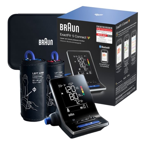 Tlakoměr Braun ExactFit™ 5 Connect BUA6350