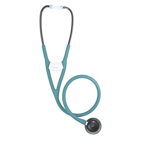 Stetoskop Dr. Famulus DR 520 D (int/pedi) s technologií regulace zvuku, barva zelená