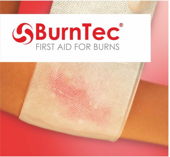 BurnTec hydrogel, 10 X 40 cm, hydrogelový obvaz na popáleniny