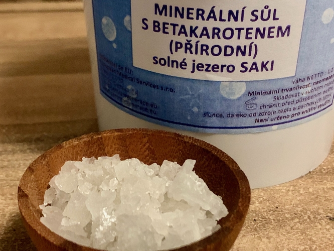 Minerální mořská sůl 1,1 kg / kbelík 