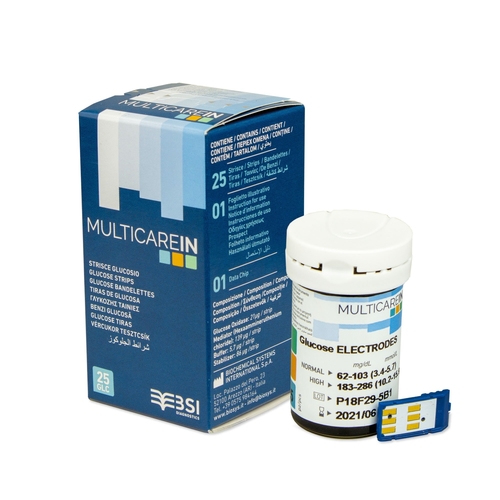MultiCare IN glukóza - testovací proužky 25 ks