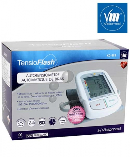 Automatický pažní tlakoměr TensioFlash KD-595 Visiomed Francie