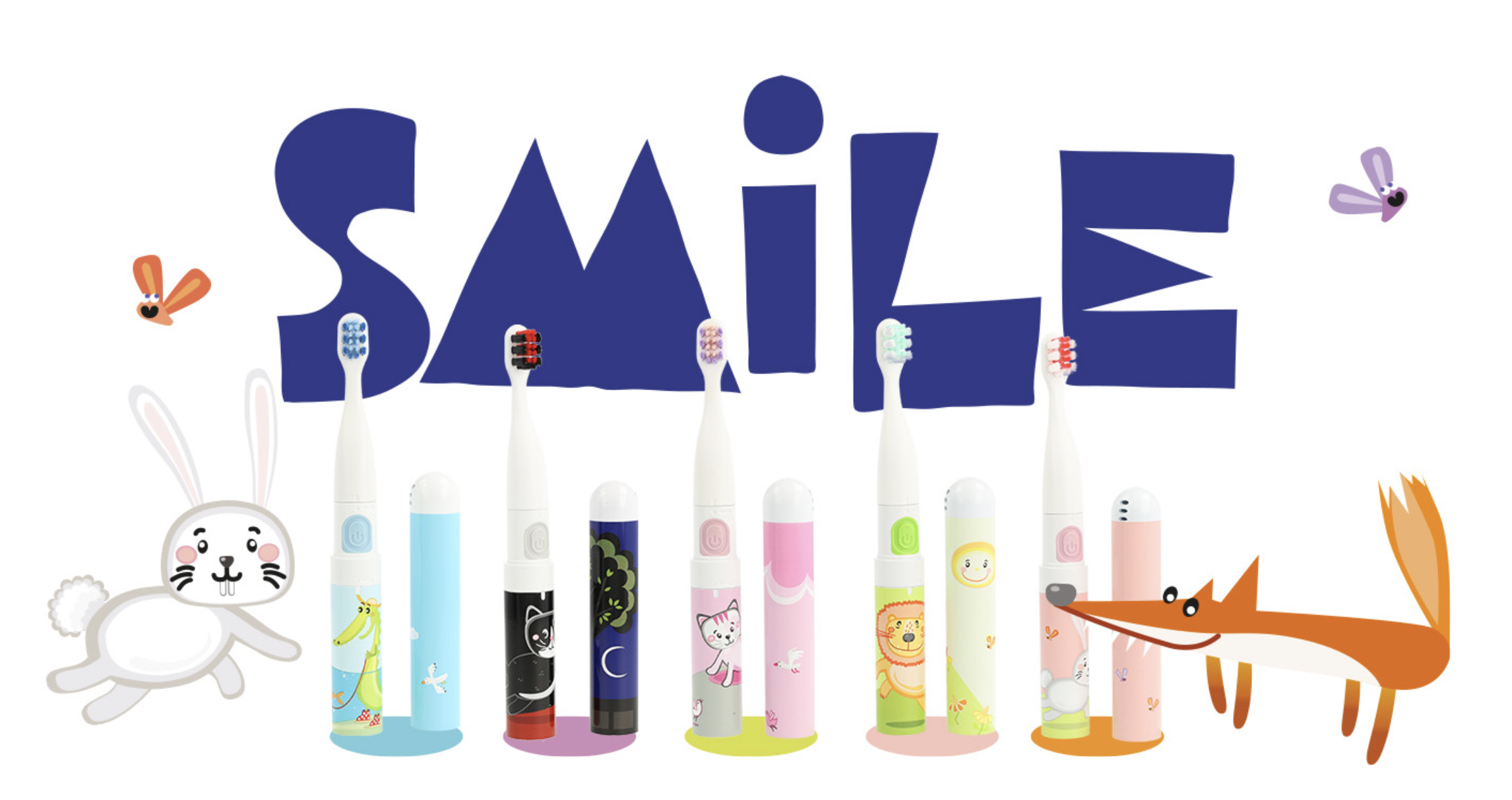 Dnes představujeme: Dětský sonický zubní kartáček Vitammy Smile – veselý pomocník pro čisté zoubky