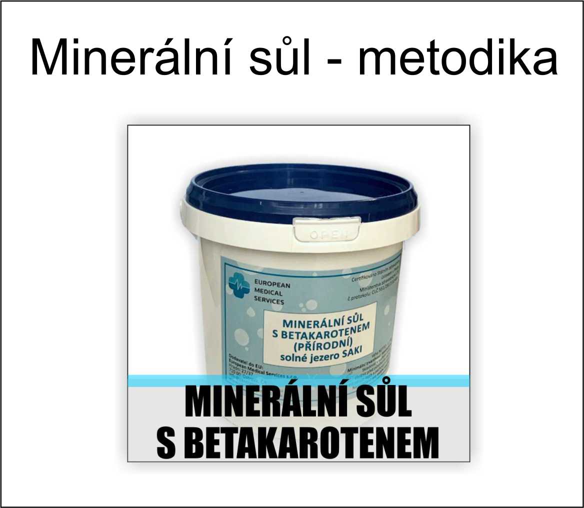 Minerální sůl - popis a metodika 