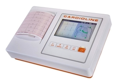 PŘÍMOPÍŠÍCÍ EKG CARDIOLINE ECG100L GLASGOW - kopie