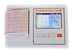 PŘÍMOPÍŠÍCÍ EKG CARDIOLINE ECG100L GLASGOW - kopie