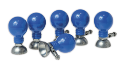 Balónkové EKG elektrody EP-24, pro dospělé, ø 24 mm, modrá, 1 sada - 6 ks, Sorimex