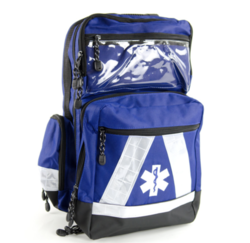 Záchranářský batoh bez vybavení, modrý typ standard - kopie